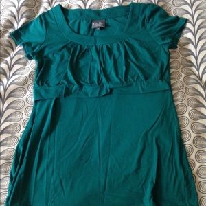 Milk Nursingwear Empire Scoop Neck Nursing Top